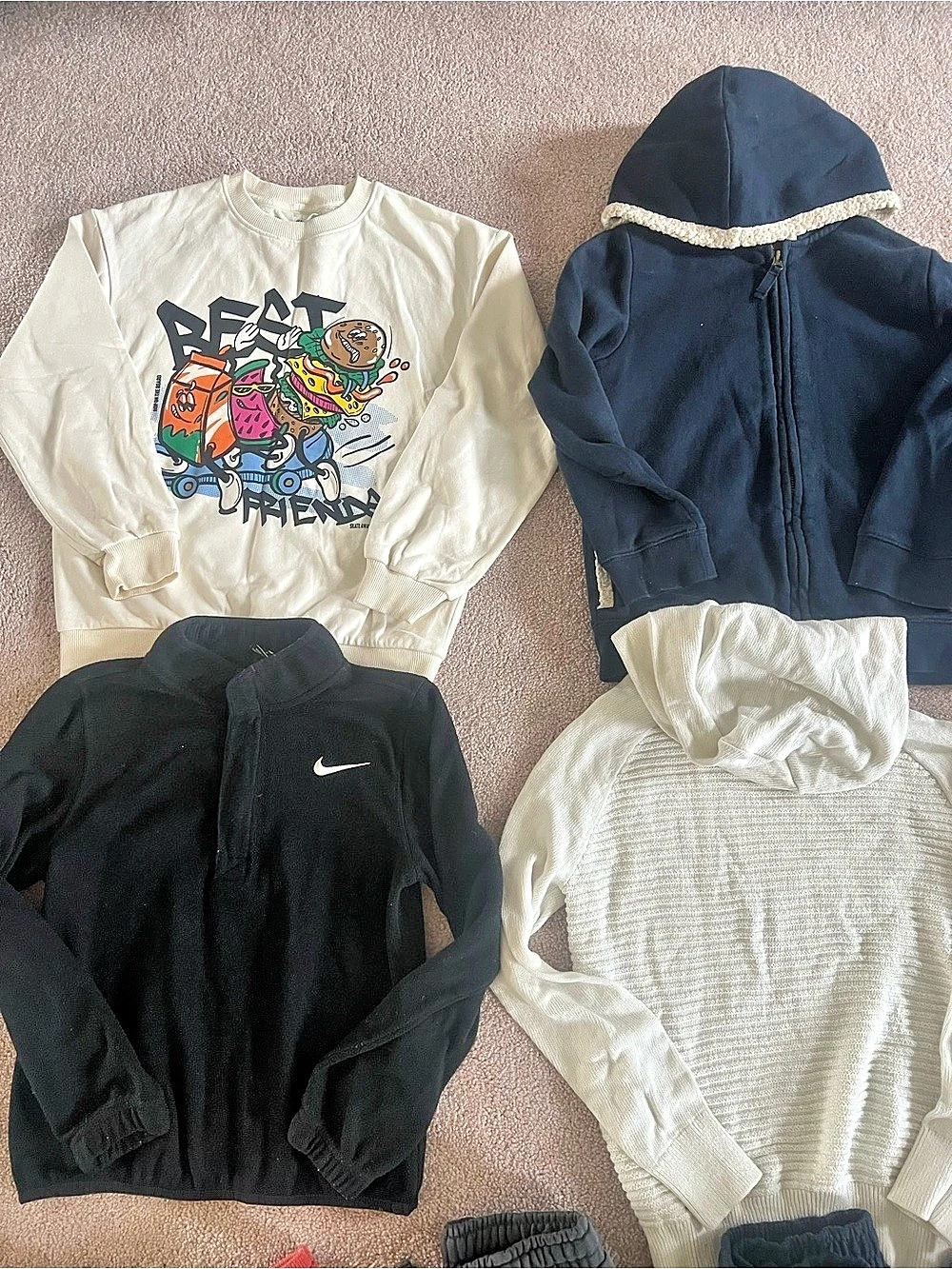 22 PC Boys SZ 8 Nike Kids Clothing Bundle/ winter clothes